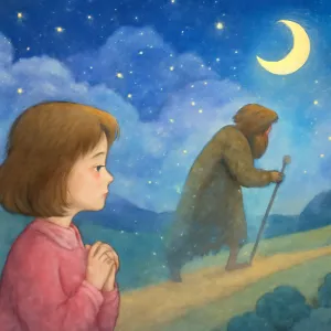 A dream where I saw a beggar, but they disappeared quickly