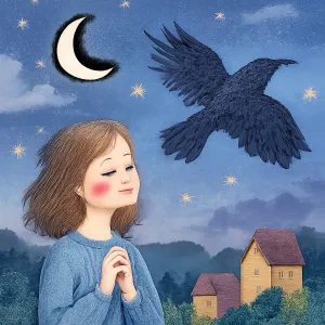 A dream where a crow flies away