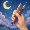 A dream in which you are holding writing tools in your hand