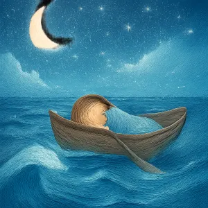 A dream drifting in the middle of the sea