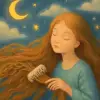 A dream of smoothly combing out tangled hair