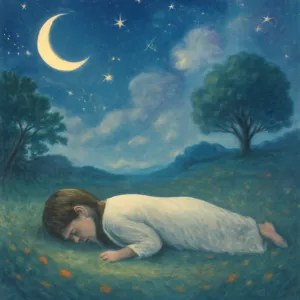 A dream where I was lying face down on the ground as if I had died