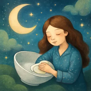 Dreaming about cleaning a bowl