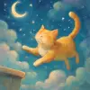 A dream about a cat falling from a high place