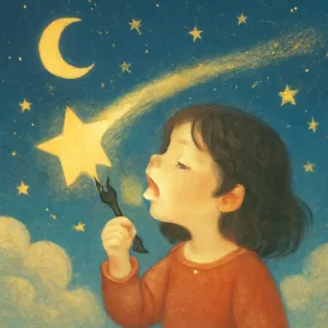 A dream about eating a shooting star