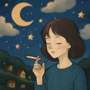 A dream where a cigarette is not lit