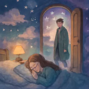 A dream about someone entering the room from a distant place