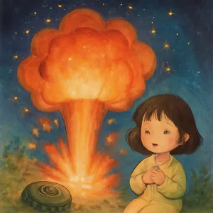 A dream where a landmine explodes but I don't die
