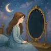 A dream in which nothing is reflected in the mirror