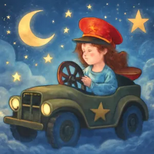 Dreaming of driving a general's car