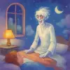 A dream in which a dead person suddenly gets up