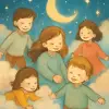 A dream where adults or young people appear as children