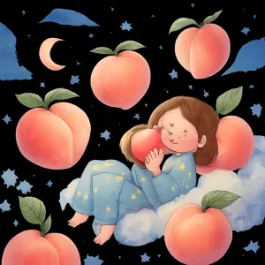 Dreaming of buying or eating peaches
