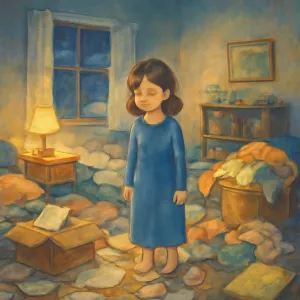 A dream in which I think the inside of my house is messy