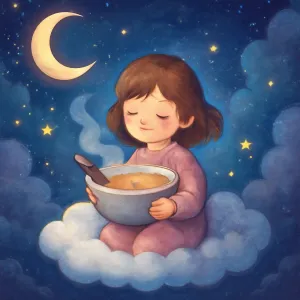 A dream in which you have beef broth but no meat in the soup.