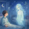 A dream about seeing a ghost at the hospital