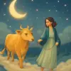 A dream where you bring over a yellowish cow.