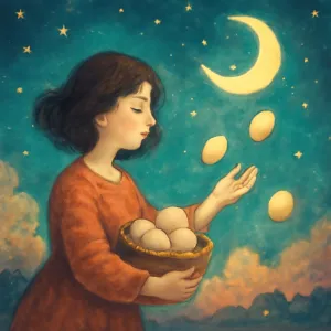 A dream about throwing away eggs