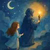A dream where you follow someone carrying a torch or a candle.