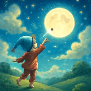 A dream of throwing a small stone