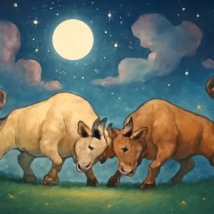 A dream about cows fighting