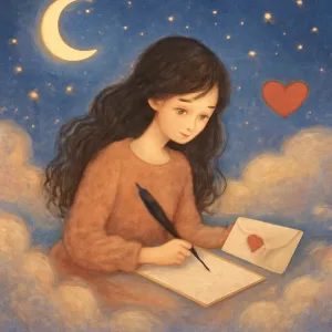 A dream of writing a love letter