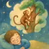 Dreaming of a monkey climbing a tree