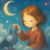 A dream of petting a pigeon