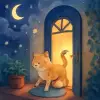 A dream of a cat coming into the house