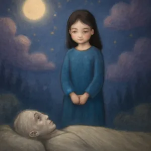A dream in which I was standing upright in front of a corpse.