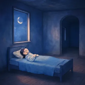 A dream where I was lying alone in an empty house