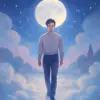 A dream where the other person is walking directly toward you