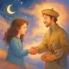 Dreaming of shaking hands with a painter