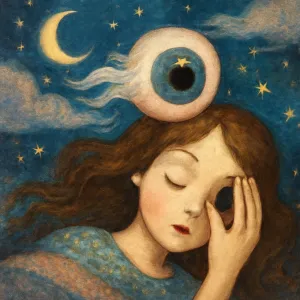 A dream about losing an eyeball