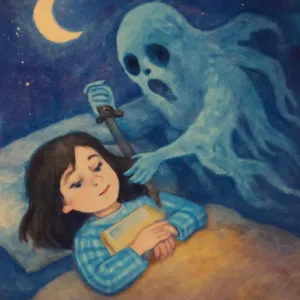 A dream about being killed by a ghost