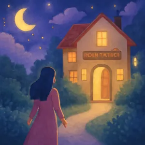 A dream about entering a female and a guesthouse