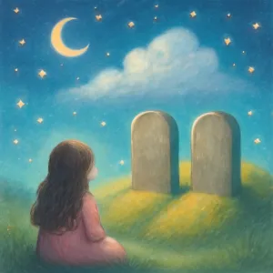 A dream where your father and uncle's graves are together