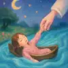 A dream about being rescued while drifting away in a river.