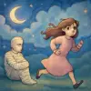 A dream about running away after seeing a body wrapped in bandages