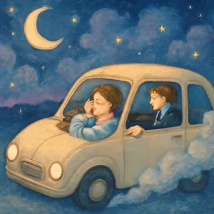 A dream about someone else driving