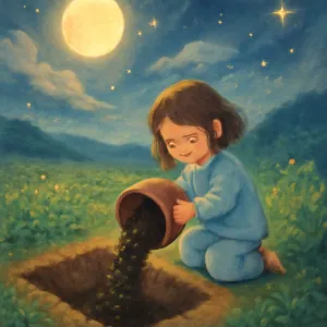 Dreaming of giving human waste or fertilizer to a field pit