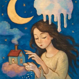 A dream melted away with the salt.