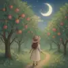 A dream about walking through an orchard.