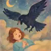 A dream where a crow charges at me