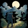 A dream of hiking up a mountain with a heavy backpack