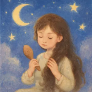 A dream of carefully brushing your hair