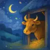 A dream about a cow in the barn with its head facing outward