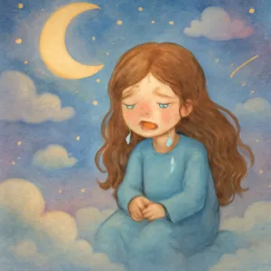 The patient dreamt of crying sadly.