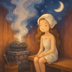 A dream where I don't sweat in a sauna or steam room