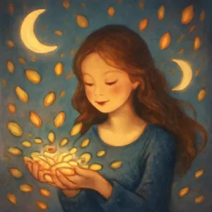 A dream of handling or touching many seeds